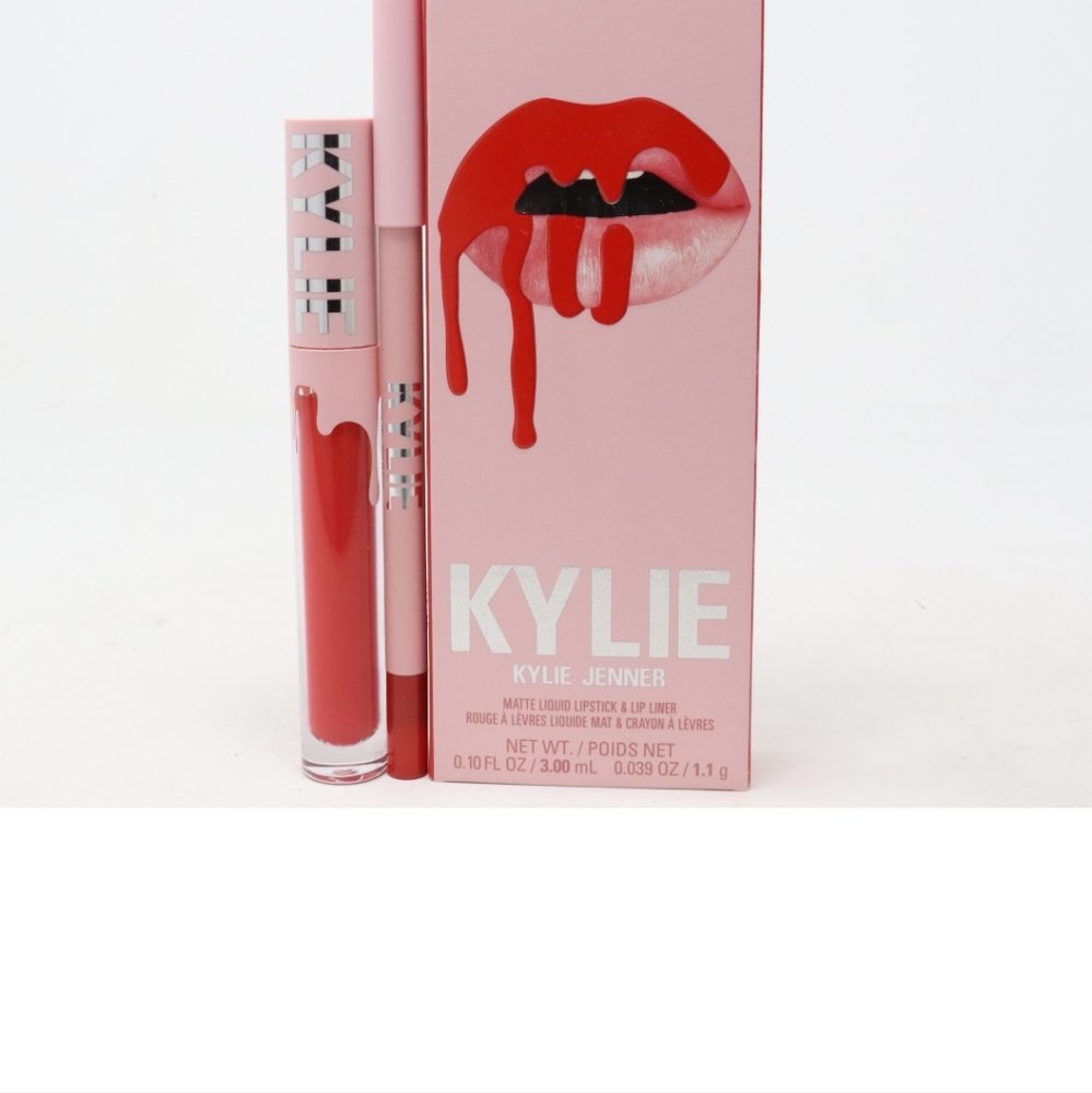 NWT KYLIE JENNER LIPSTICK AND LIP LINER SET - Picture 2 of 9